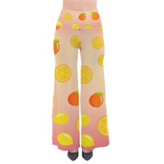 Fruits-gradient,orange So Vintage Palazzo Pants by nateshop