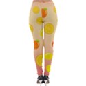 Fruits-gradient,orange Lightweight Velour Leggings View2