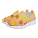 Fruits-gradient,orange Women s Slip On Sneakers View2