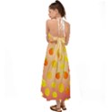 Fruits-gradient,orange Halter Tie Back Dress  View2