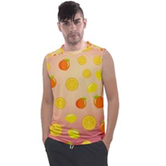 Fruits-gradient,orange Men s Regular Tank Top by nateshop