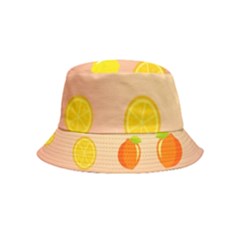 Fruits-gradient,orange Bucket Hat (kids) by nateshop