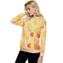 Fruits-gradient,orange Women s Lightweight Drawstring Hoodie View2