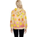 Fruits-gradient,orange Women s Lightweight Drawstring Hoodie View4