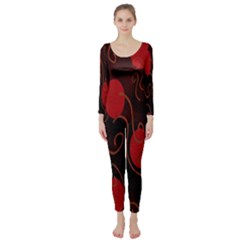 Circles-1 Long Sleeve Catsuit by nateshop