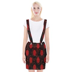 Circles-1 Braces Suspender Skirt by nateshop