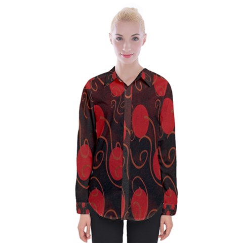 Circles-1 Womens Long Sleeve Shirt by nateshop