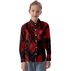 Circles-1 Kids  Long Sleeve Shirt