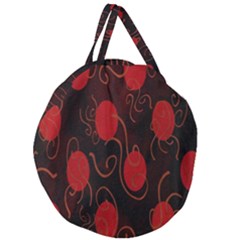 Circles-1 Giant Round Zipper Tote by nateshop