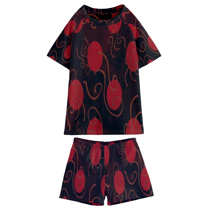 Circles-1 Kids  Swim Tee and Shorts Set