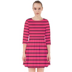 Colors,lines Smock Dress by nateshop