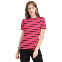 Colors,lines Women s Short Sleeve Rash Guard by nateshop