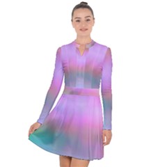 Cosmos Long Sleeve Panel Dress