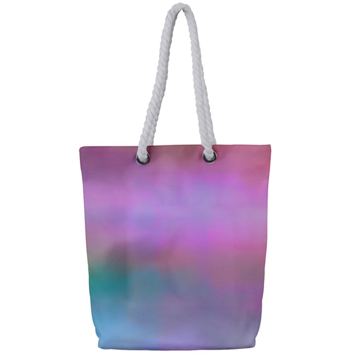 Cosmos Full Print Rope Handle Tote (Small)