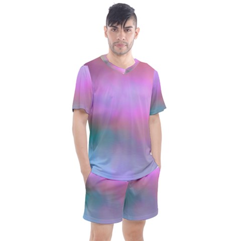 Cosmos Men s Mesh Tee And Shorts Set by nateshop