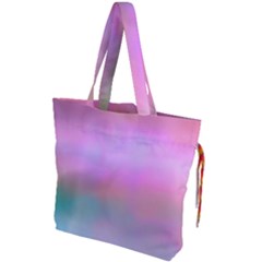 Cosmos Drawstring Tote Bag by nateshop