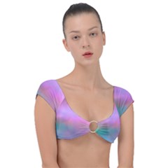 Cosmos Cap Sleeve Ring Bikini Top by nateshop