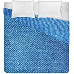 Denim Duvet Cover Double Side (king Size) by nateshop