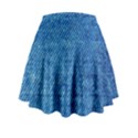 Denim Mini Flare Skirt View2