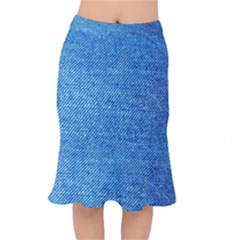 Denim Short Mermaid Skirt by nateshop