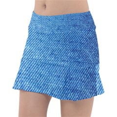 Denim Classic Tennis Skirt by nateshop