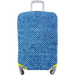 Denim Luggage Cover (large) by nateshop