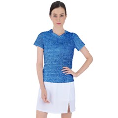 Denim Women s Sports Top by nateshop