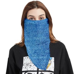 Denim Face Covering Bandana (triangle) by nateshop