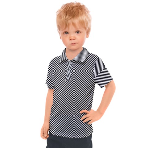 Diagonal Kids  Polo Tee by nateshop