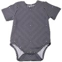 Diagonal Baby Short Sleeve Onesie Bodysuit View1