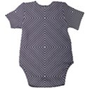 Diagonal Baby Short Sleeve Onesie Bodysuit View2