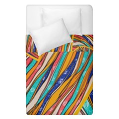 Fabric-2 Duvet Cover Double Side (single Size) by nateshop