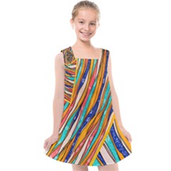 Fabric-2 Kids  Cross Back Dress by nateshop