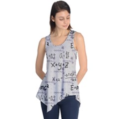 Pattern Wallpaper Math Formula Albert Einstein Sleeveless Tunic by danenraven