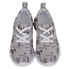 Pattern Wallpaper Math Formula Albert Einstein Running Shoes by danenraven