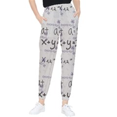 Pattern Wallpaper Math Formula Albert Einstein Tapered Pants by danenraven