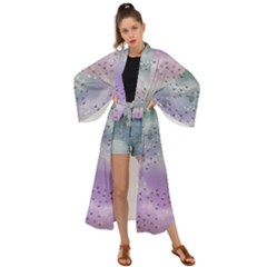 Bird Art Design Pattern Butterfly Maxi Kimono by Wegoenart