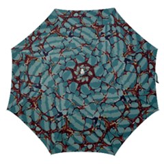 Marble Rock Pattern Texture Antique Straight Umbrellas