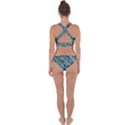 Marble Rock Pattern Texture Antique Cross Back Hipster Bikini Set View2