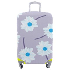 Flower Pattern Background Luggage Cover (medium) by Wegoenart