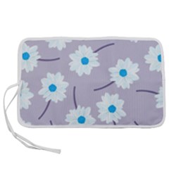 Flower Pattern Background Pen Storage Case (m) by Wegoenart