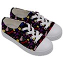 Fashion Pattern Accessories Design Kids  Low Top Canvas Sneakers View3