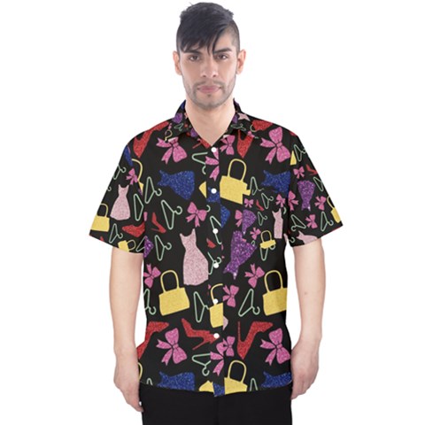 Fashion Pattern Accessories Design Men s Hawaii Shirt by Wegoenart