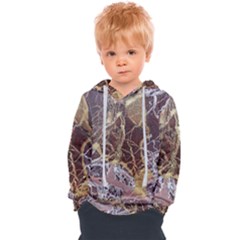 Marble Pattern Texture Rock Stone Surface Tile Kids  Overhead Hoodie