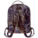 Marble Pattern Texture Rock Stone Surface Tile Flap Pocket Backpack (Large) View3