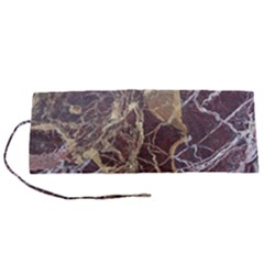 Marble Pattern Texture Rock Stone Surface Tile Roll Up Canvas Pencil Holder (s)