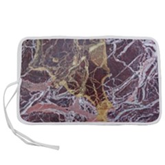 Marble Pattern Texture Rock Stone Surface Tile Pen Storage Case (s)