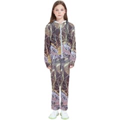 Marble Pattern Texture Rock Stone Surface Tile Kids  Tracksuit