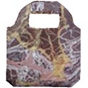 Marble Pattern Texture Rock Stone Surface Tile Foldable Grocery Recycle Bag View2