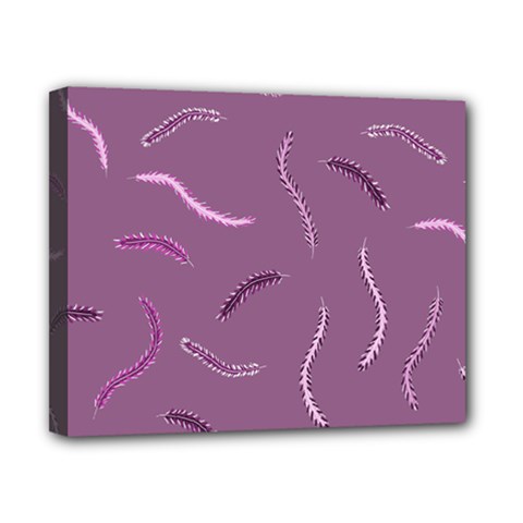 Feather Canvas 10  X 8  (stretched) by nateshop